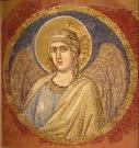 Giotto e Bottega di Pietro Cavallini Angelo entro Clipeo 1310